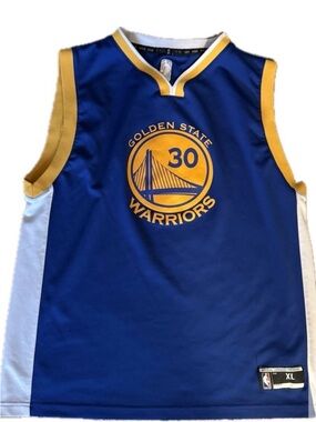 Steph Curry Golden state authentic NBA jersey. Youth XL